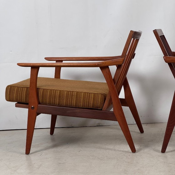 Image 1 of Knoll Antimott Teak Sofa Set, 1960s – Mid-Century Design