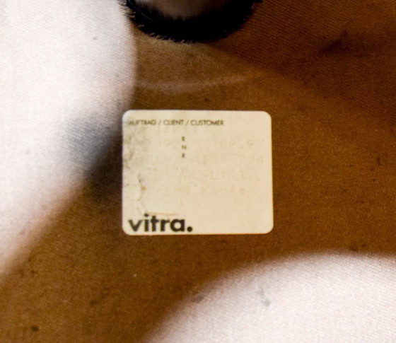 Image 1 of Vitra Eames Lobby Chair ES 108 in black leather and chrome