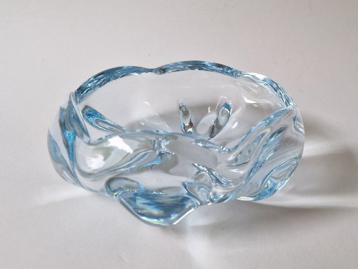 Vicke Lindstrand - Orrefors - "Stella Polaris" Schaal - Gesigneerd – schalen, Glass (photo 2 of 5)