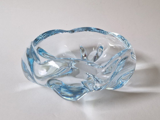 Vicke Lindstrand - Orrefors - "Stella Polaris" Schaal - Gesigneerd – Schalen, Glass (photo 2 of 5)