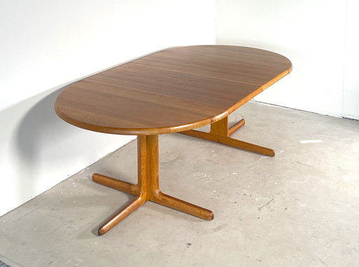 C J Rosengaarden Extendable Dining Table In Teakwood