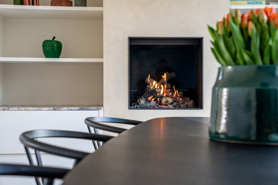 Image 1 of Tavolo Zanotta tweed rovere nero : 300x100cm