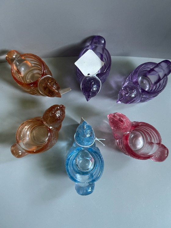 6 portauova a forma di gallina o alberi di cocco – Accessori da tavola, Vetro (photo 2 of 9)