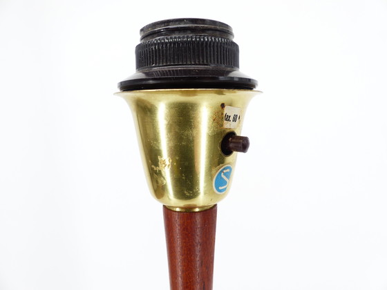 Image 1 of Base de lámpara de pie escandinava de teca, Möllers Armaturfabrik, 1960