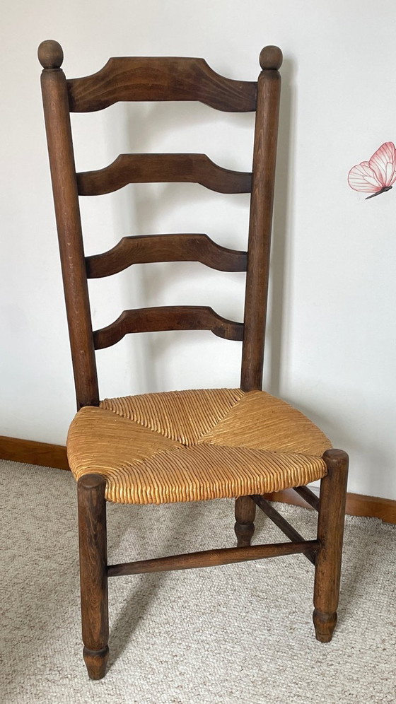 Image 1 of stoel in de stijl van Charles Dudouyt