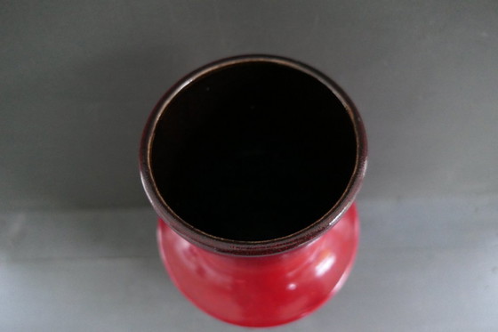 Image 1 of Vintage Steuler large red vase 143/40