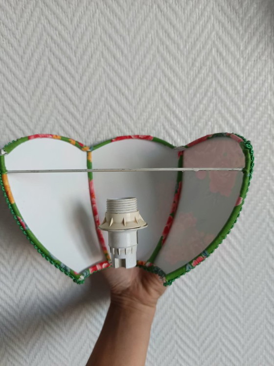 2x Vintage Flower Wall Sconces – Wall lights, Textile (photo 10 of 10)