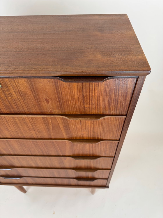 Image 1 of Danish Teak Tallboy Chest of Drawers – Spacious & Stylish Storage