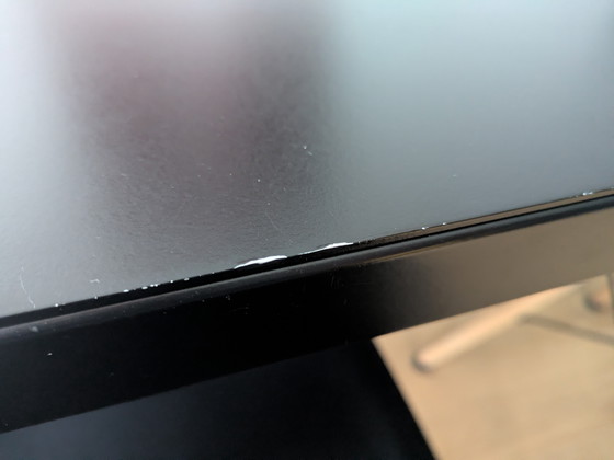 Image 1 of Desalto Helsinki 30 table, satin metal, 90 x 240