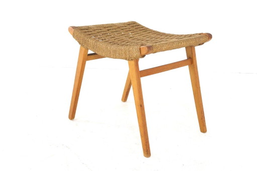 Poggiapiedi in stile Audoux Minet Vintage – hockers en poefs, Wood (photo 2 of 17)