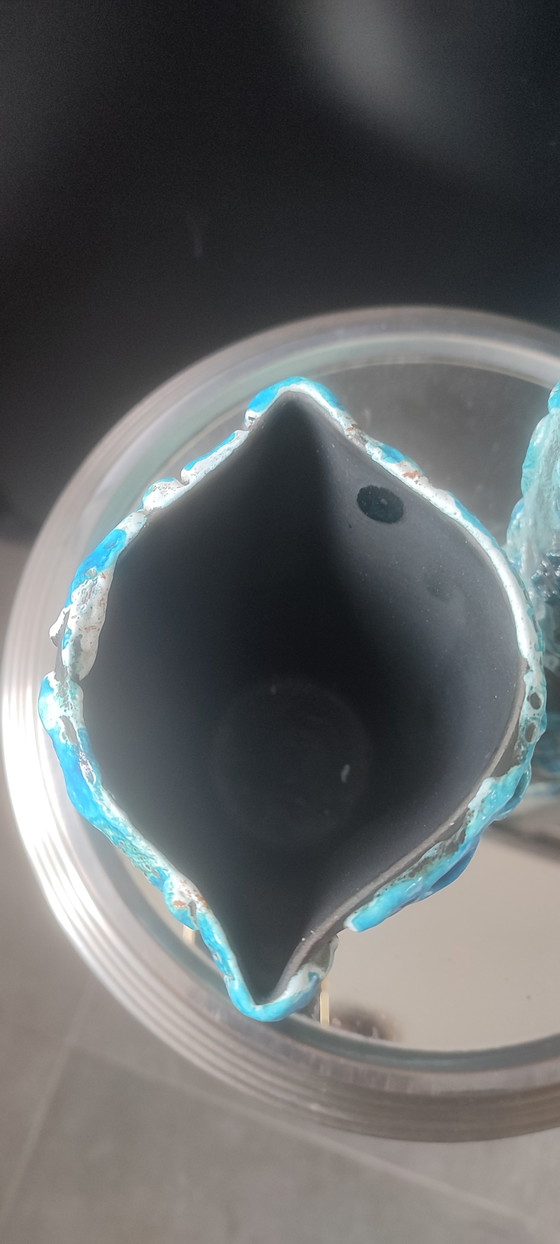 Image 1 of Frühstücksset, Cyclope-Keramik, Glacier Enamels, Charles Cart