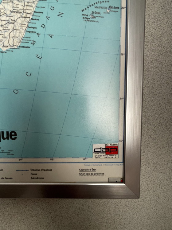 Image 1 of Afrikakarte der Jahre 1980