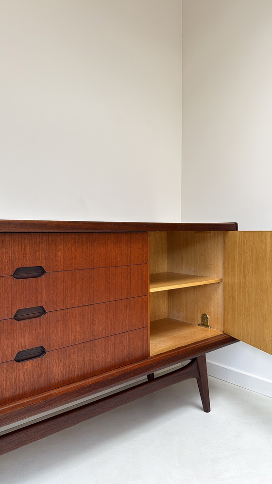 Image 1 of Vintage wooden sideboard by Ernst Dieter Hilker
