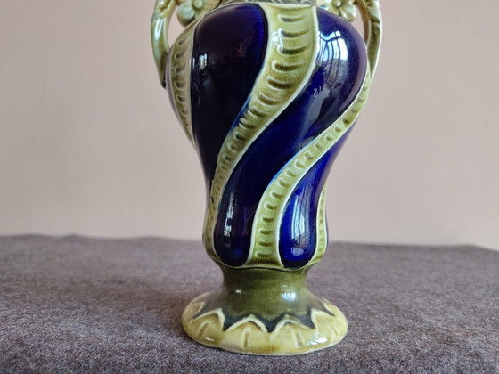 Image 1 of Gustave de Bruyn vases and bowl