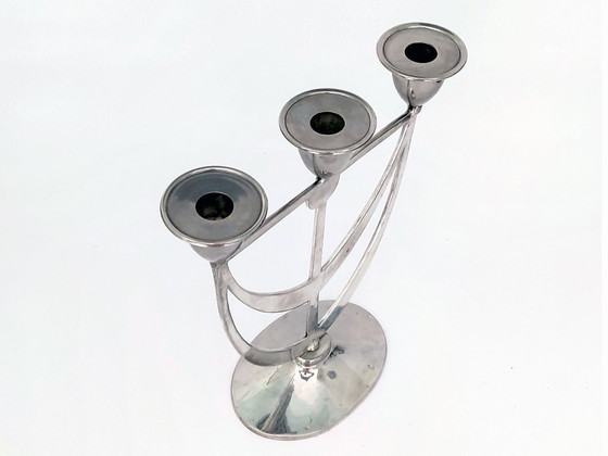 Art Deco candlestick – Candle holders, Metal (photo 5 of 9)