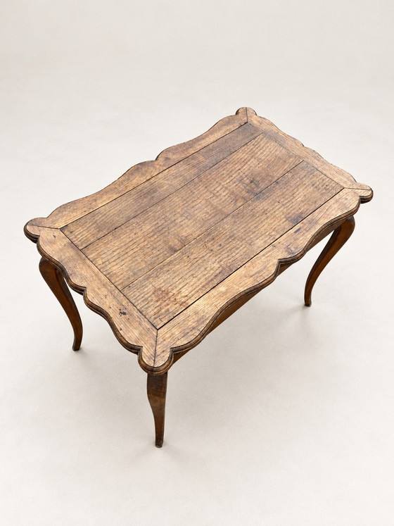 Cabaret Couchtisch, 19. Jahrhundert Napoleon III Epoche, Couchtische, Holz, Braun (Foto 8 von 9)