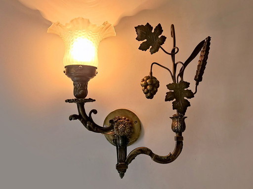 Art Nouveau wall lamp Jugendstil