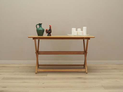 Table basse en frêne, Design danois, 1970S, Production : Danemark