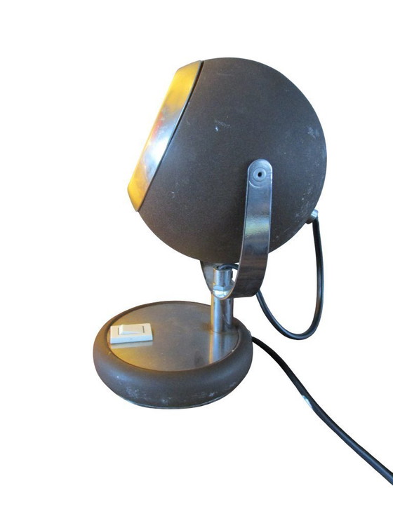 Image 1 of Vintage Space Age "Eyeball" table lamp.