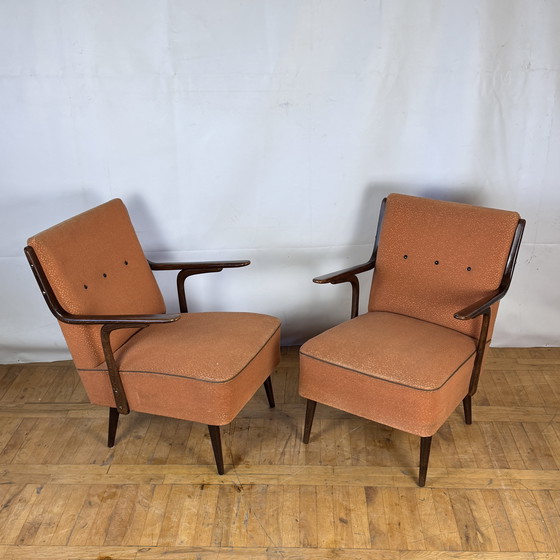 Image 1 of 2x fauteuils hongrois "Velence" 1960s