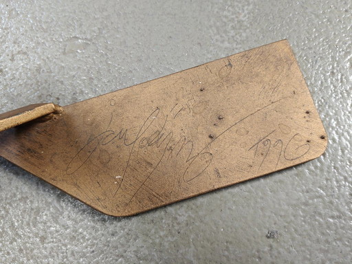 Sculptural lounge chair set with coffee table, 1996