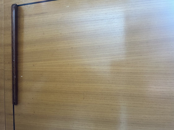 Image 1 of Unique piece crafted by a master cabinetmaker: Mid-Century secretary desk (teak & mahogany)