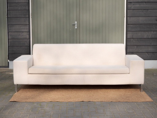 Güeldres 7610 | Sofá de diseño de 3 plazas crema | Jan des Bouvrie