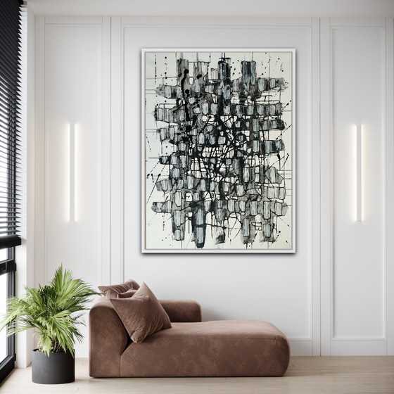 Image 1 of Composition abstraite XXL de Natia Antadze