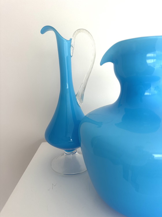 Image 1 of 2 elegantes jarras de cristal fino