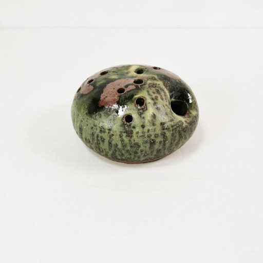 Organic Ceramic Ikebana Vase, Erik Græser, Denmark, 1960s. – vazen
