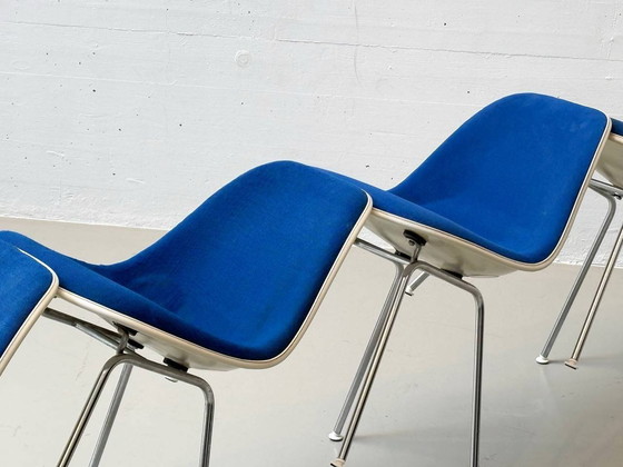 Image 1 of Set of 4 chairs (sidechairs) by Charles Eames for Hermann Miller, 1960s
