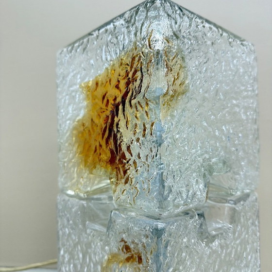 Image 1 of Murano Glass Table Lamp by Toni Zuccheri for Mazzega, 1970s