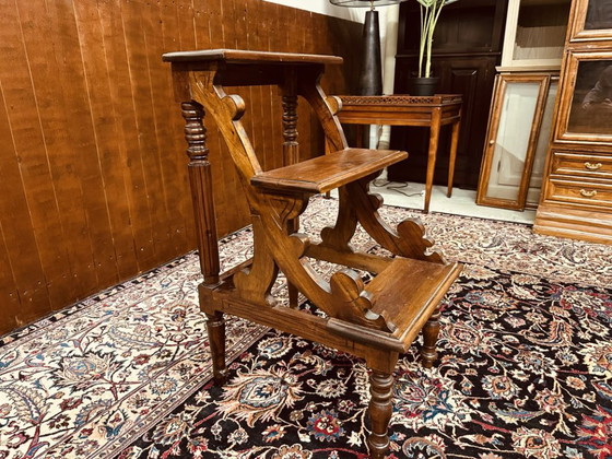 Classic library ladder – Stools, Wood (photo 6 of 7)