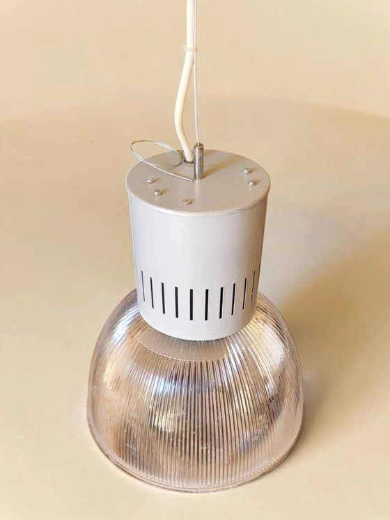 Sunlux industrial suspension 1980 – Pendant lamps, Metal, Industrieel (photo 5 of 11)