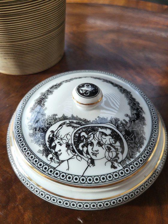 Image 1 of Hollohaza Porcelain Bonbonnière, Designer Endre Szasz, Hungary, 1926-2003