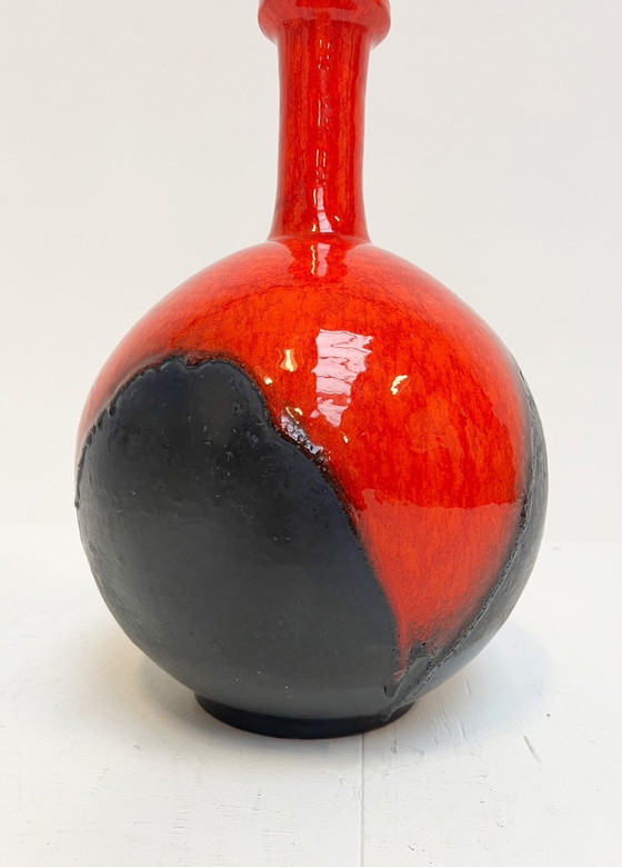 Image 1 of Lampada sferica in ceramica in stile Germania Ovest, anni '60