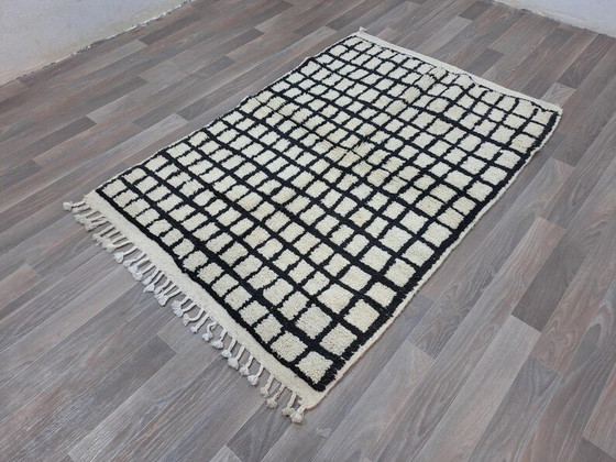 Berber wollen vloerkleed 150/200 cm – Vloerkleden en tapijten, Wool (photo 5 of 10)