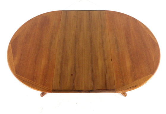 Silkeborg Ronde 1x Verlengbare Teak Eettafel Deens – Wood (photo 14 of 17)