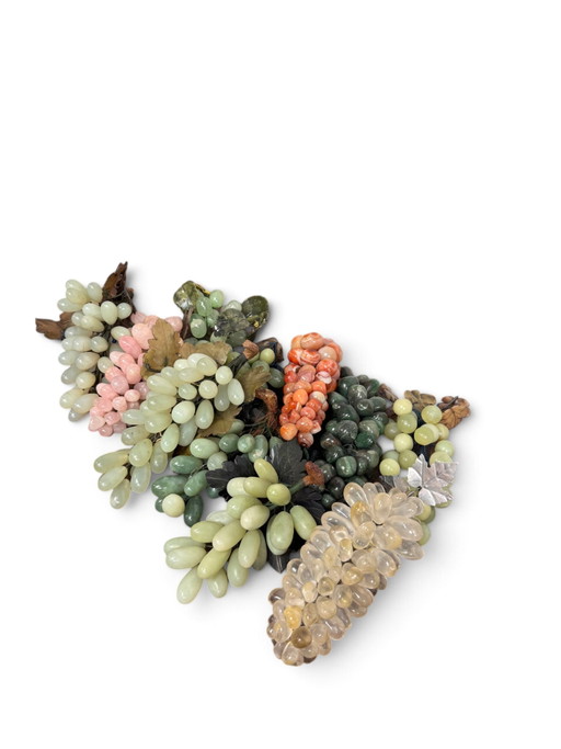 Handgefertigte Trauben aus Stein aus Italien – decoratieve objecten, Metal, Stone (photo 2 of 15)