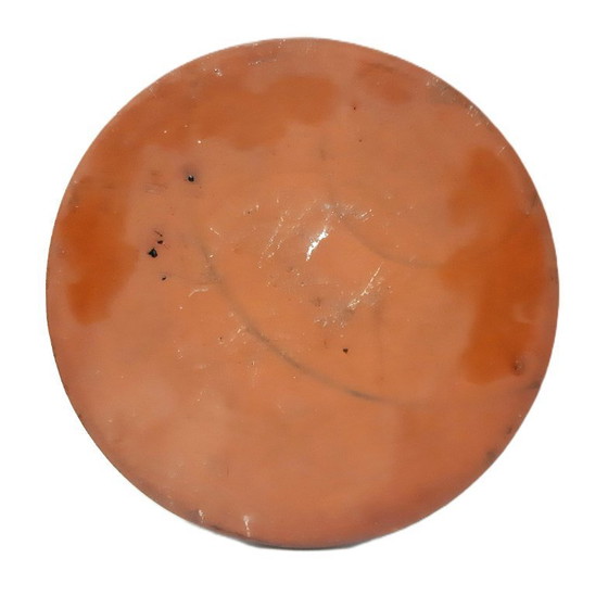 Image 1 of Piatto decorativo vintage in argilla, ceramica dipinta a mano