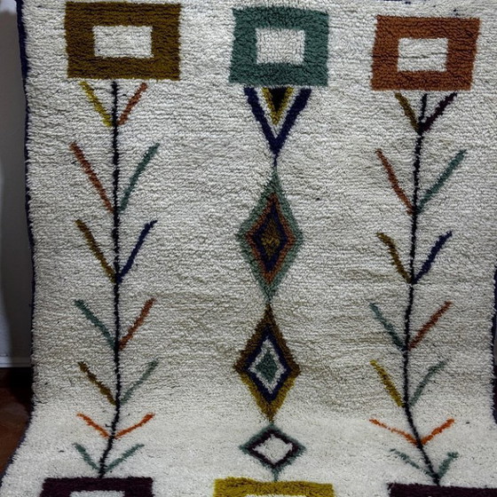 Image 1 of Tappeto berbero in lana naturale, 250 cm x 150 cm