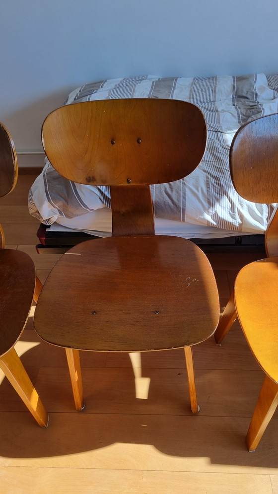 Image 1 of 4 Eetkamer Stoelen Pastoe Ontwerp Van Cees Braakman