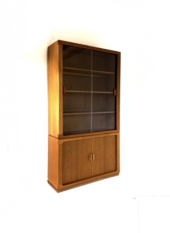 Image 1 of Vintage XL Danish display cabinet, Silkeborg Møbelfabrik '70