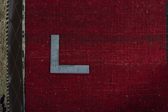 Image 1 of Handgeknüpfter Gabbeh Nomadenteppich Mit Löwenmotiv – 149 X 102 Cm