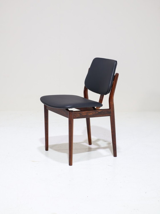 4x Sedie da pranzo Arne Vodder Sibast, danesi degli anni '60 – Wood, Vintage (photo 6 of 12)
