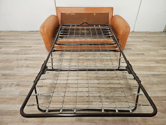 Divano letto a due posti "Piumotto" di Arrigo Arrigoni per Busnelli, 1970 – Divani 2 posti, Pelle (photo 18 of 20)