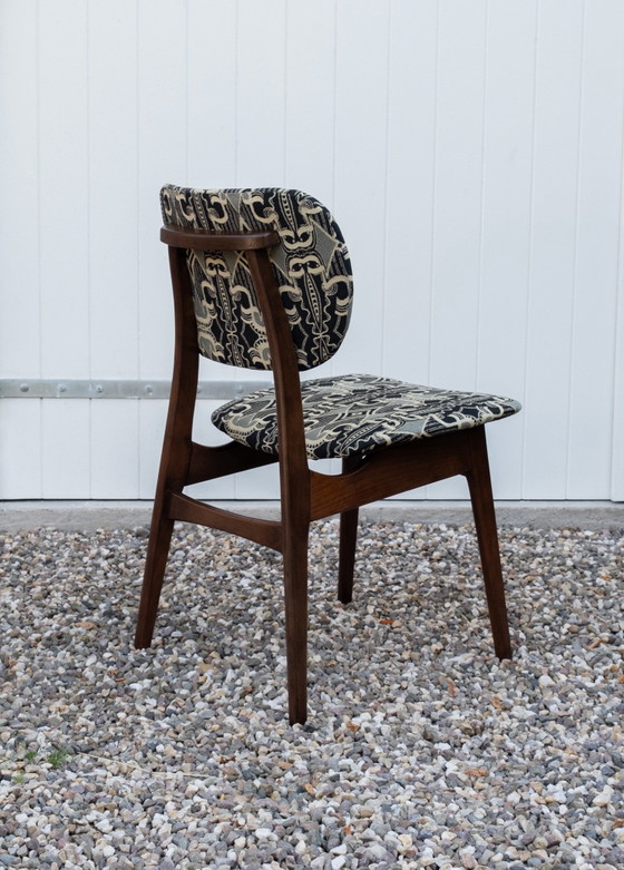 2 sillas de estilo escandinavo, Sillas de comedor, Madera, Marrón (foto 5 de 5)