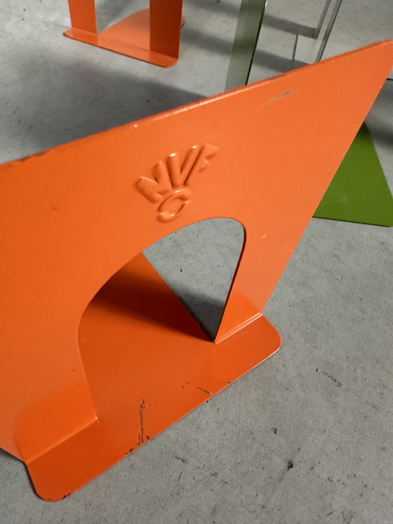 Image 1 of Vintage wandrek + desk Tomado incl. spiegel, kruk, boekensteunen