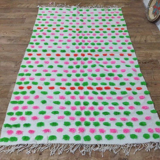 Image 1 of Berber Artisan Rug – Natural Wool Handcrafted (230 × 140 cm)