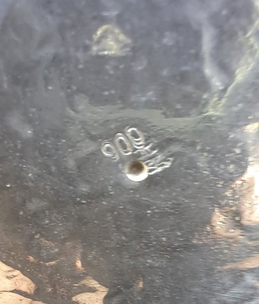 Cafetera/moca antigua Djokja de plata (sello 900).🫖